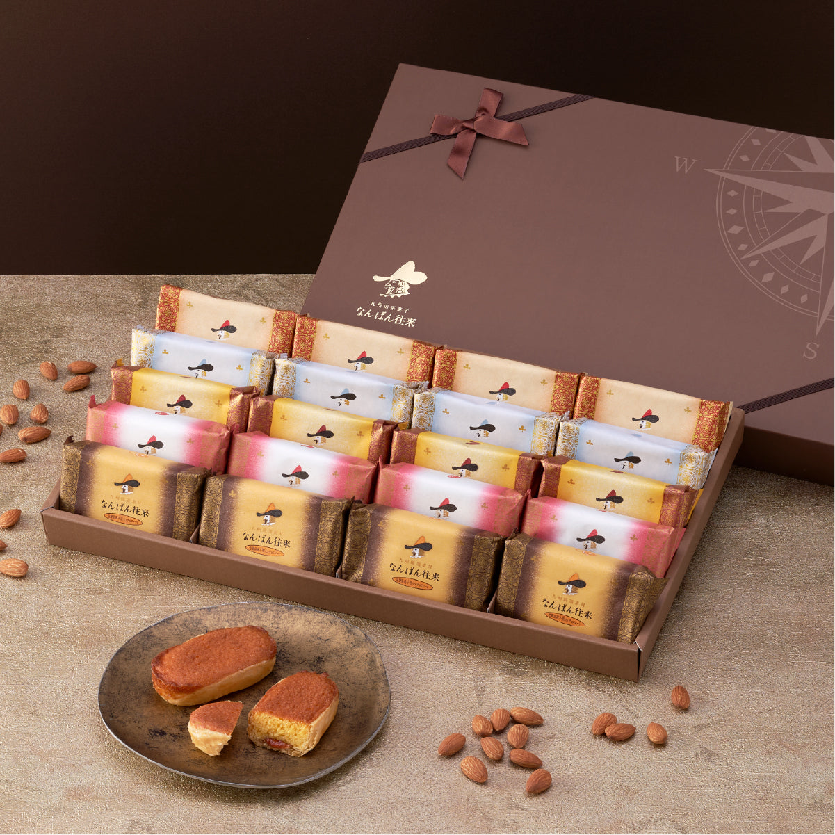 なんばん往来 20個入(博多あまおう・不知火チョコレート)