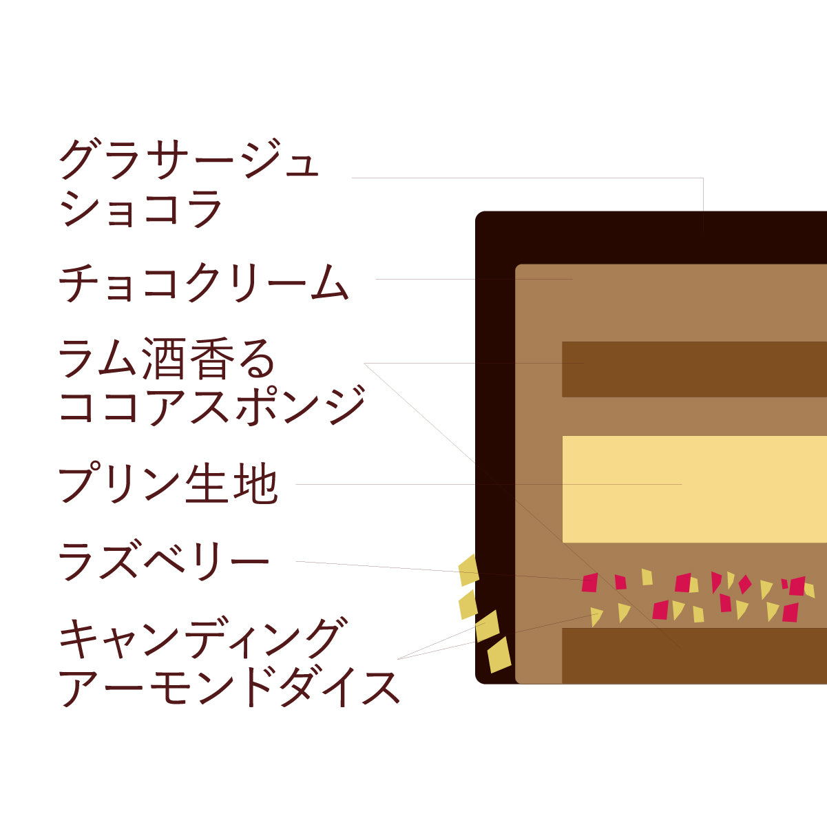 【店舗受け取り】夜空のショコラノエル　14cm【早期予約特典付き】