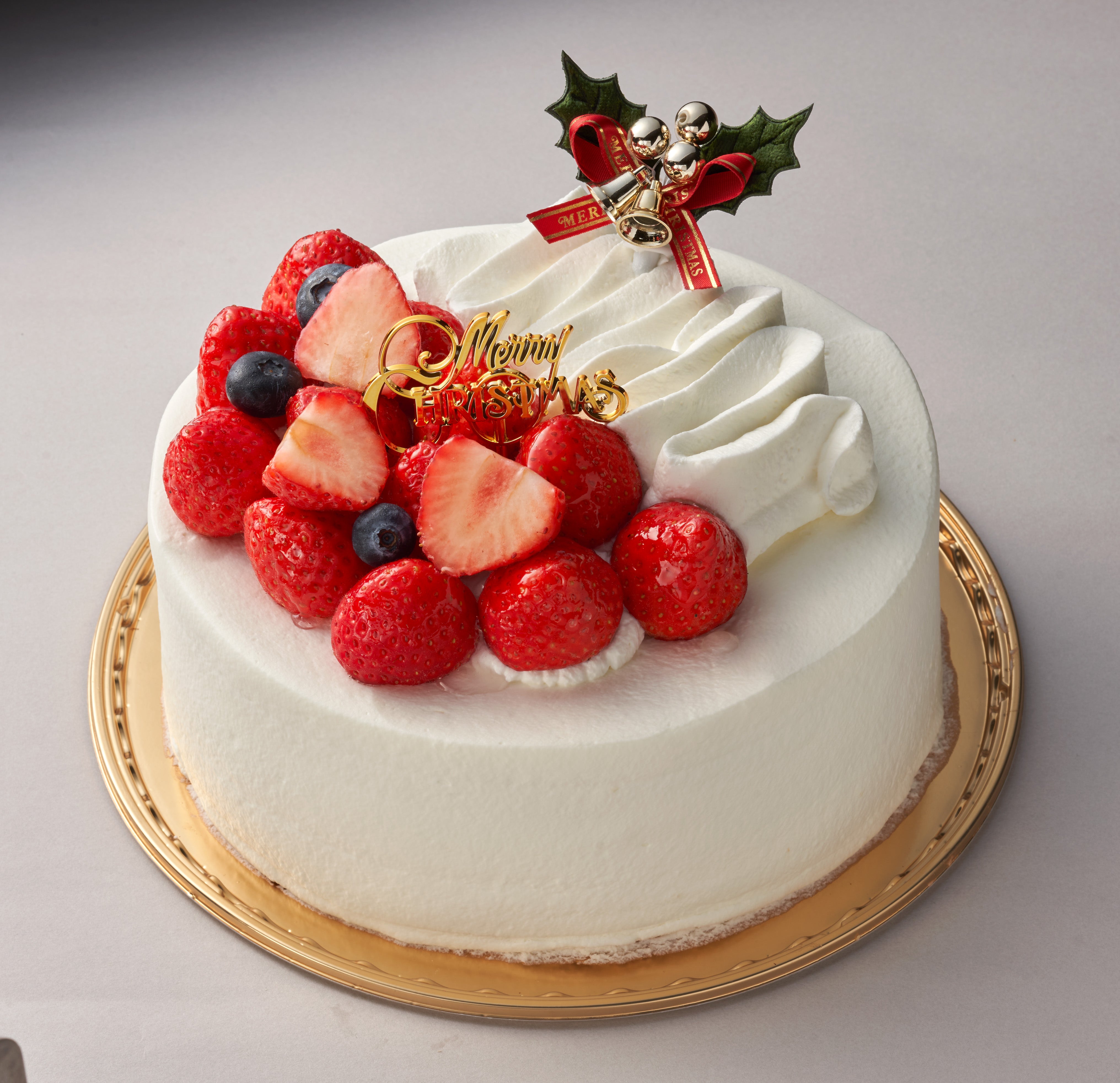 【店舗受け取り】あまおう苺のプレミアム純生クリームケーキ　17ｃｍ【早期予約特典付き】