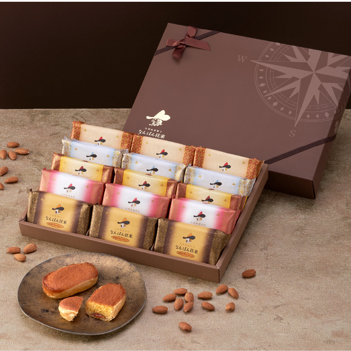 なんばん往来 15個入（博多あまおう・不知火チョコレート）