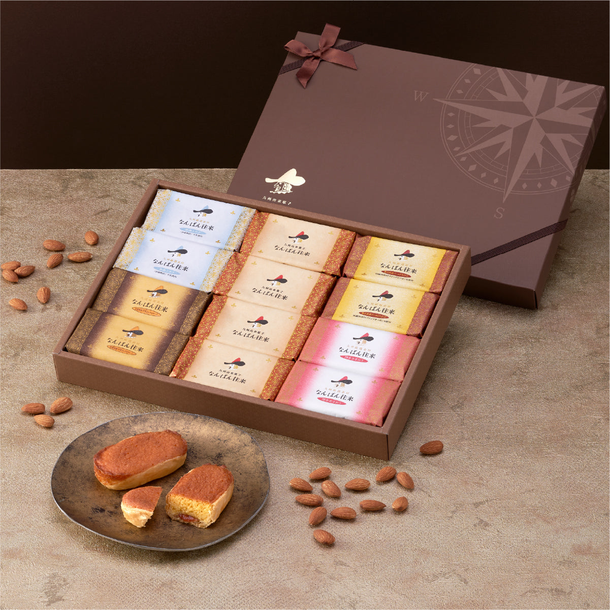 なんばん往来  12個入（博多あまおう・不知火チョコレート）